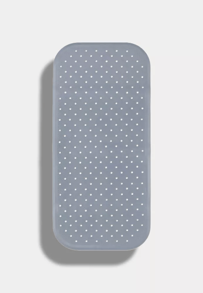 Backmatte aus Naturkautschuk, grey/grau