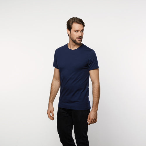 Livinguard Antibakterielles T-Shirt Herren, bombay blue