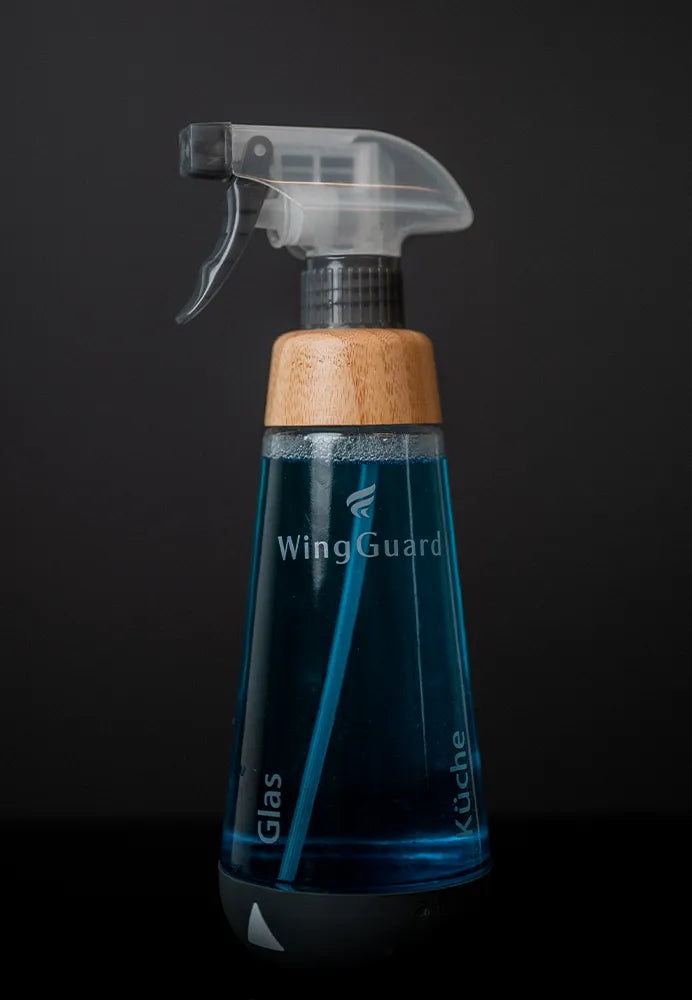 Nachhaltige Glasflasche - für einen plastikfreien Haushalt