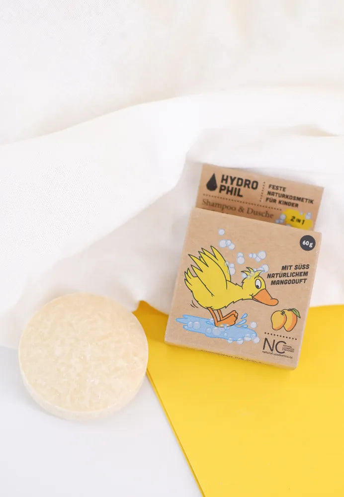 2in1 Shampoo & Dusche für Kinder - "Ente" (60 g)