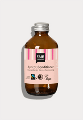 Fair Squared vegane flüssige Haarspülung mit Aprikosenduft, Fairtrade