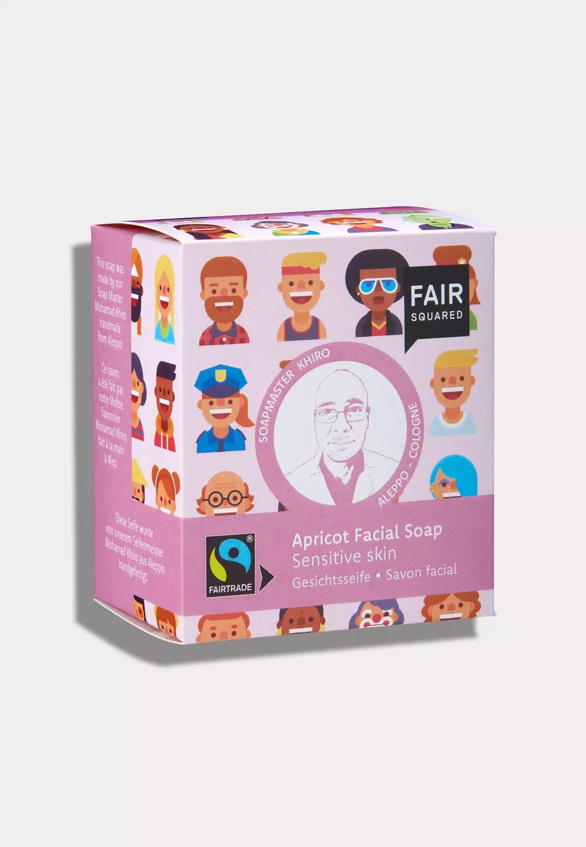 Fair Squared Gesichtsseife für sensible und trockene Haut
