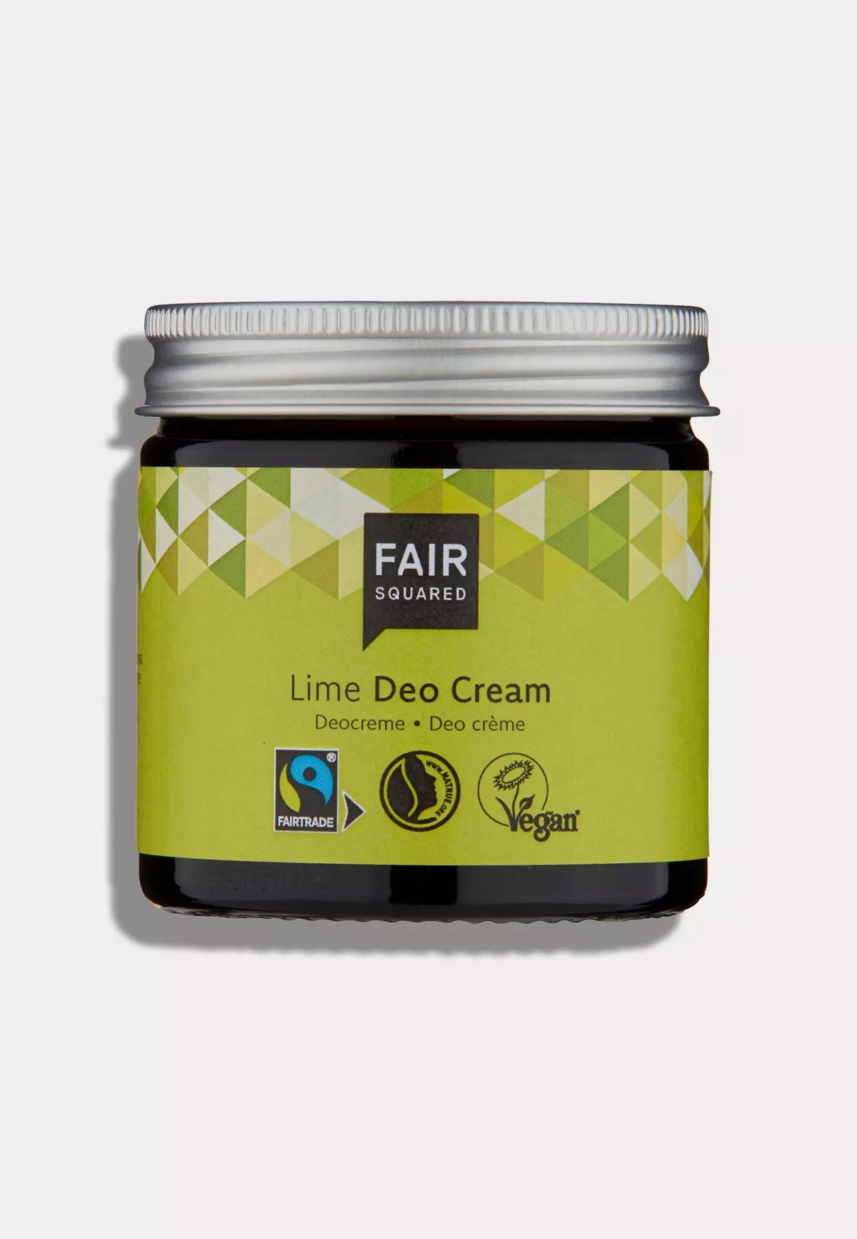 Fair Squared vegane Deo Creme, Limetten Duft, ohne Aluminium