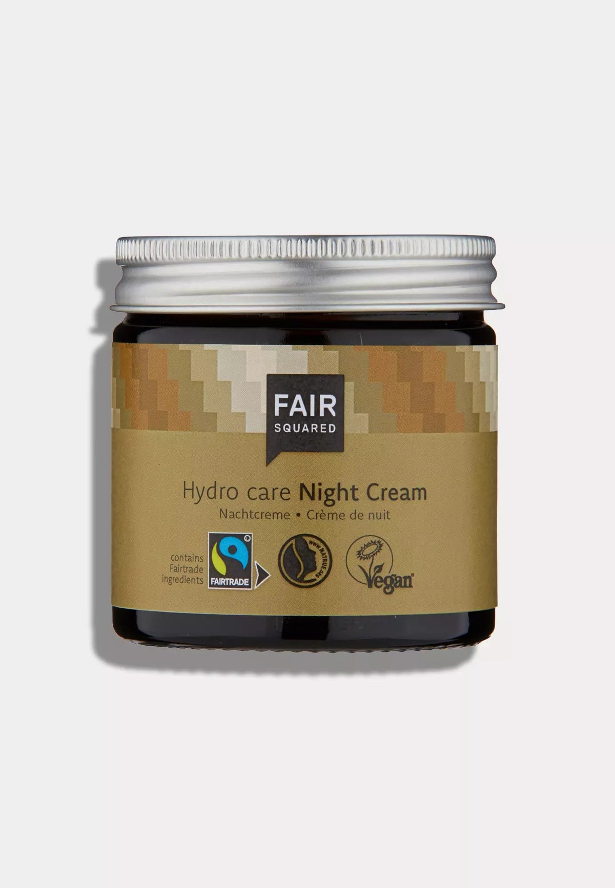 Fair Squared vegane Nachtcreme, mit Sheabutter und Arganöl, Fairtrade