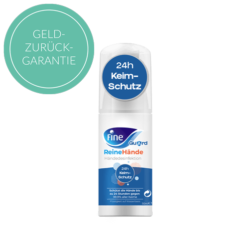 Clean hands - 24 hour germ protection hand disinfection, 50 ml