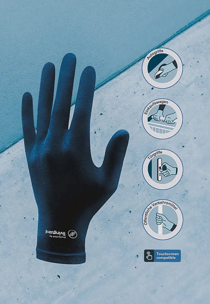 Gloves with Livinguard Anti-Virus Technology (pair)