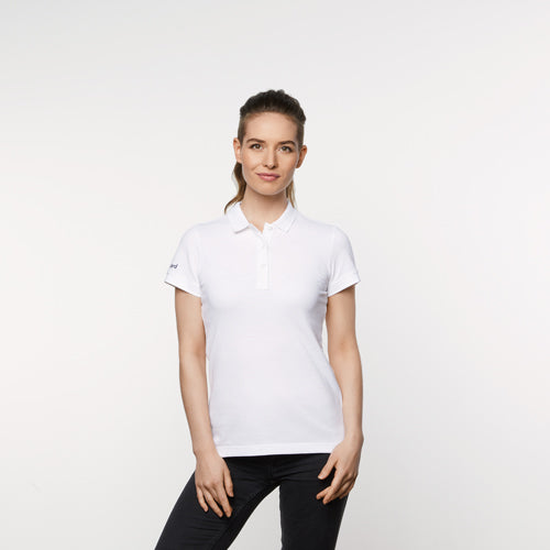 Livinguard Antibakterielles Poloshirt Frauen, white