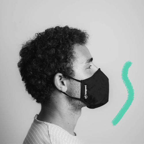 PRO MASK mit Anti-Virus-Technologie + Atemventil