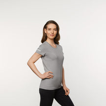 Livinguard Antibakterielles T-Shirt Frauen, grey