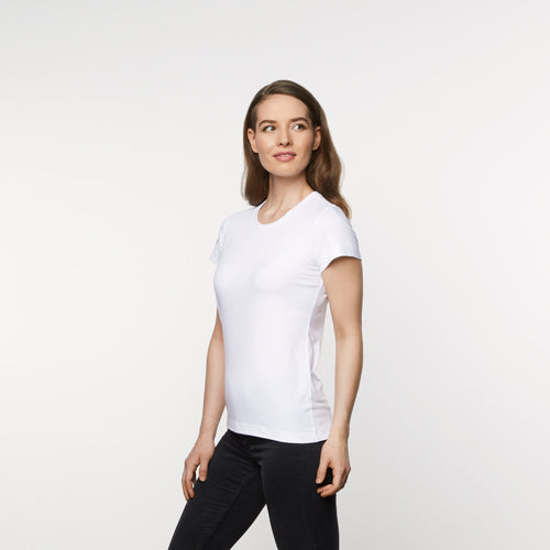 Livinguard Antibakterielles T-Shirt Frauen, white
