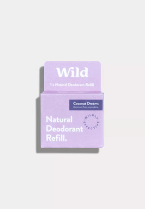 Wild Deo Coconut Dreams Nachfüllpackung, vegan, tierversuchsfrei, ohne Parabene, Sulfate, Aluminium