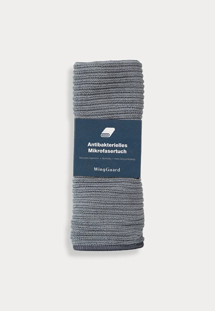 Antibacterial microfiber cloth