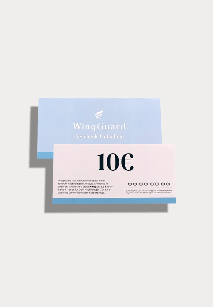 WingGuard Geschenk-Gutschein, Wert zwischen 10 & 100 €