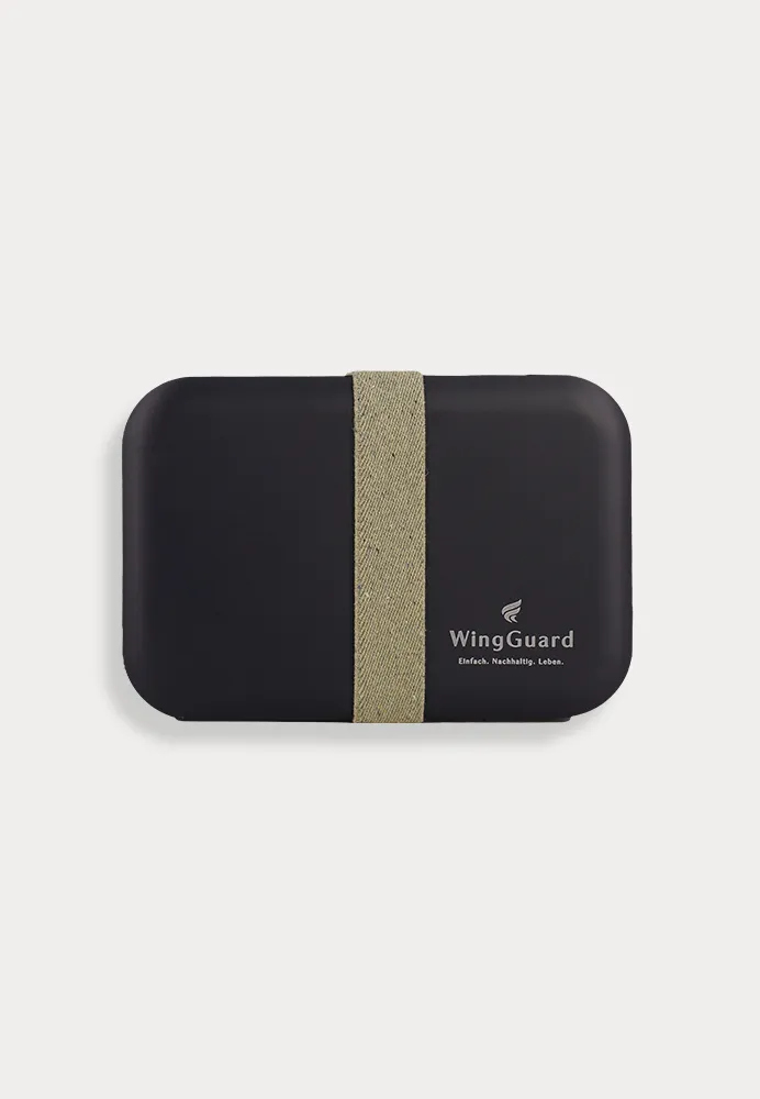 WingGuard Zero Waste Lunchbox, aus recycelten Materialien, spülmaschinenfest