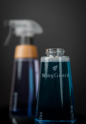 Flasche aus Glas für Reinigungstabs